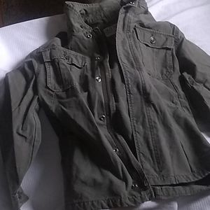 Old Navy waist length army green jacket